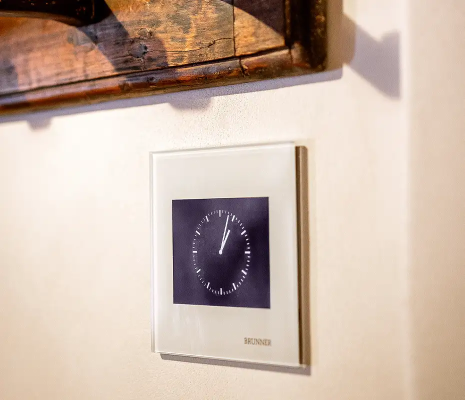 Moderne Heizungssteuerung im Baderhaus Regenpeilstein